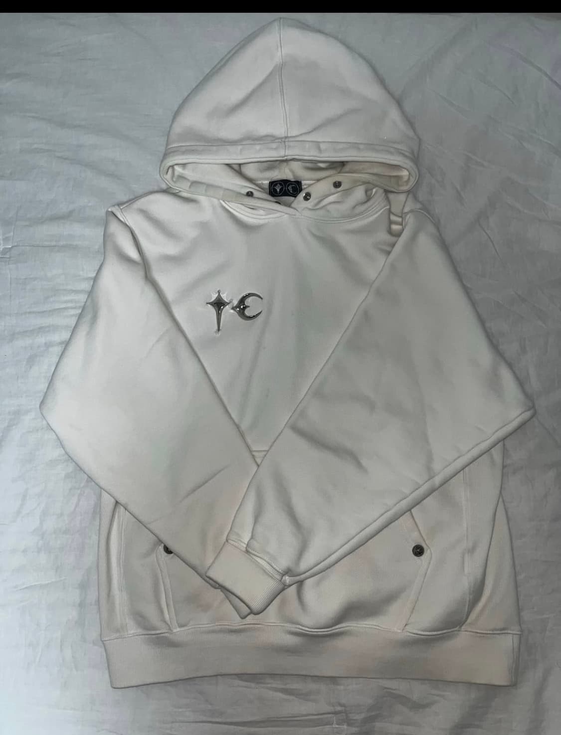 떠그 후드 화이트 사이즈 2 상품이미지1