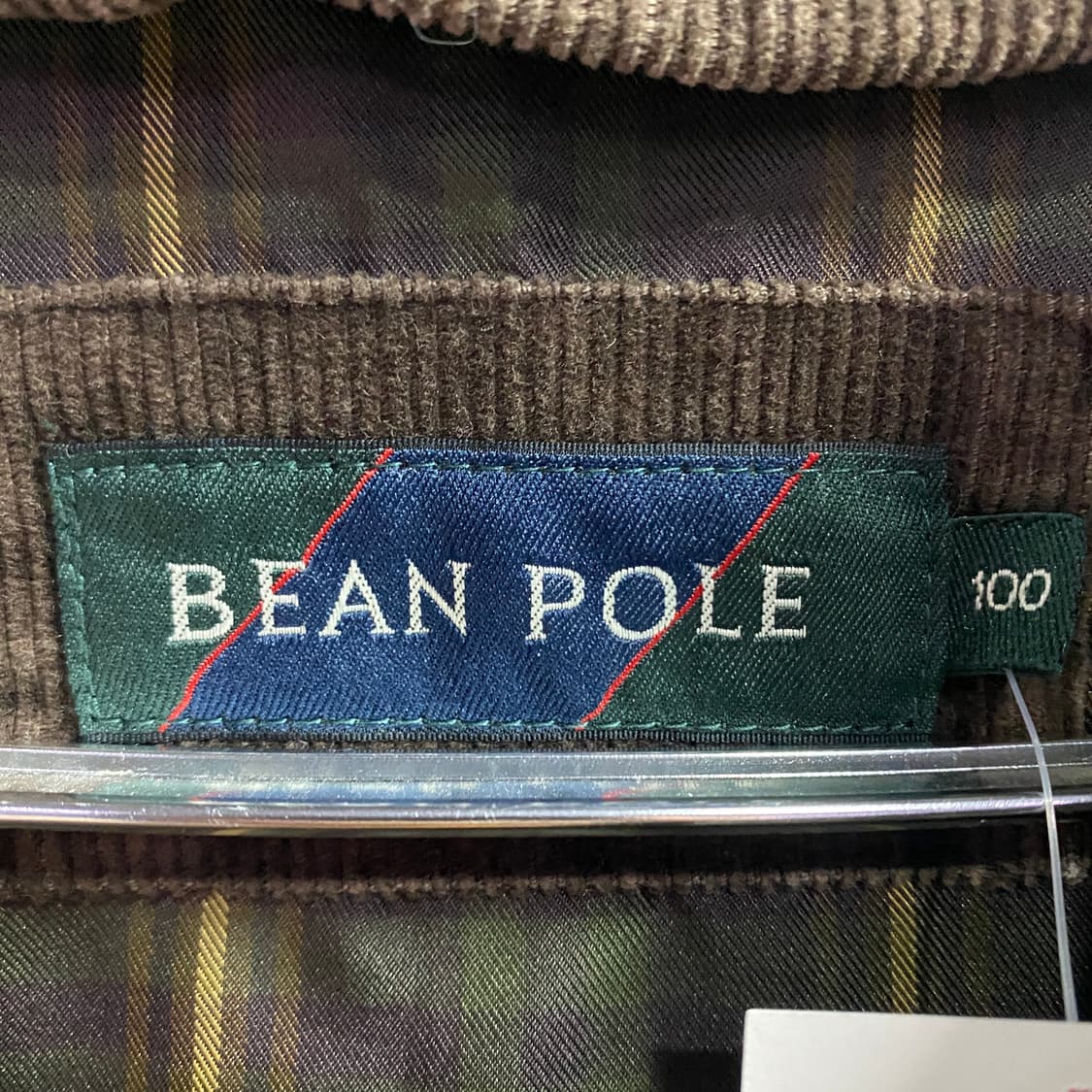 빈폴 코로듀이 바라쿠다 브라운 블루종 자켓 B3910 상품이미지4