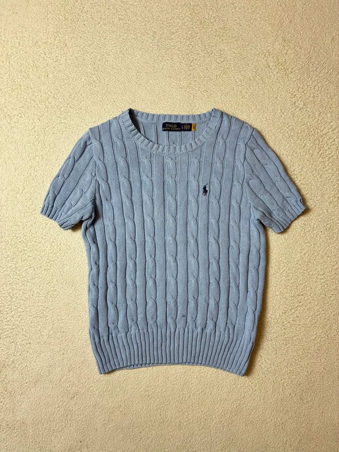 폴로 랄프로렌 큐알 신형 우먼스 반팔 니트 PN7462 상품이미지1