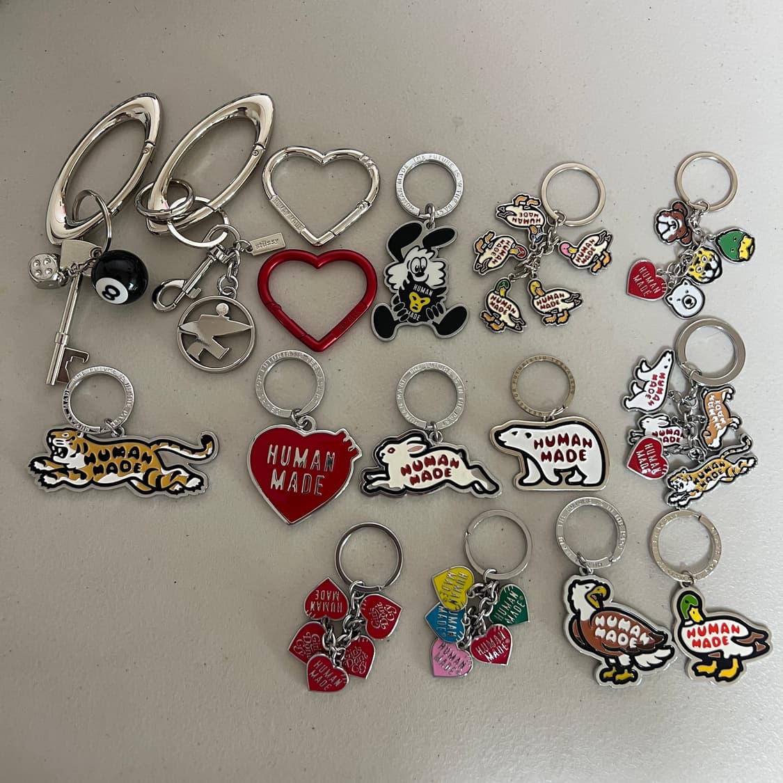 휴먼메이드 키링 셋트 상품이미지1