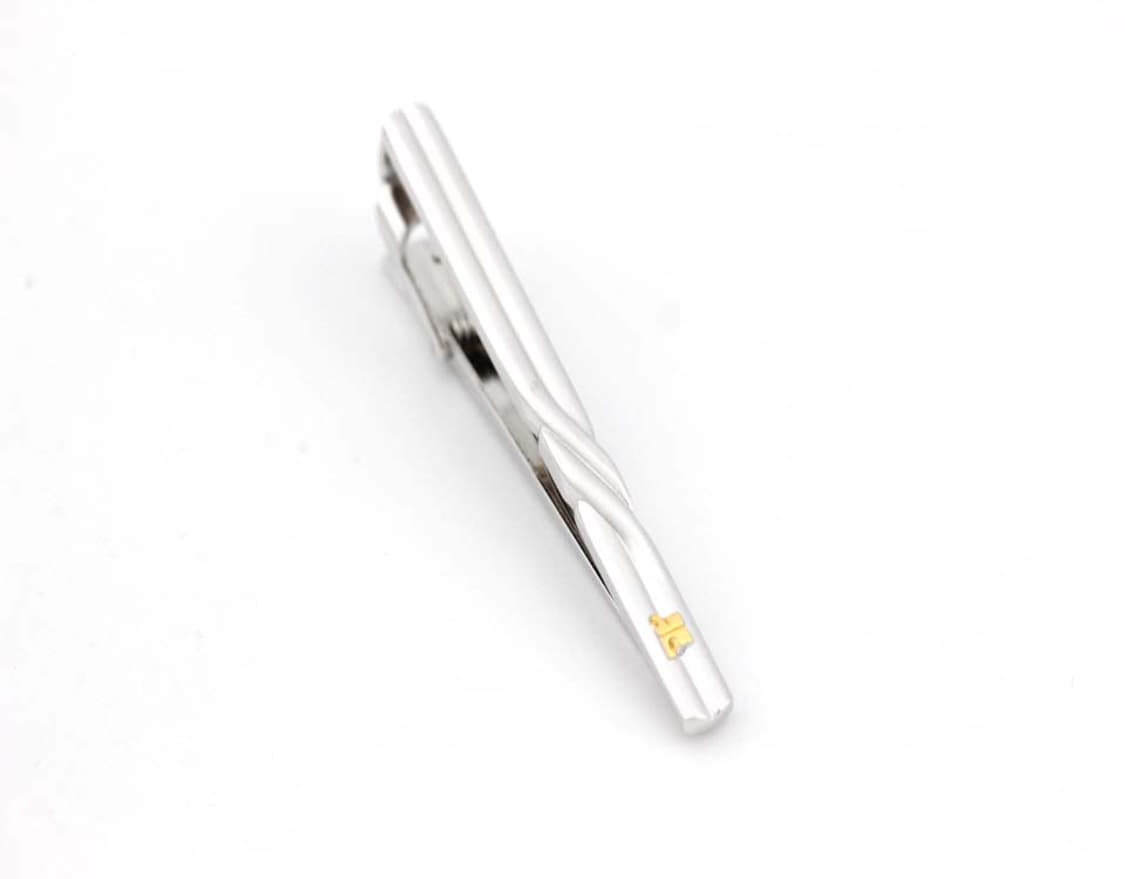 쿠레쥬 A+등급 5.5cm 남자 명품 넥타이핀 courreges 상품이미지2