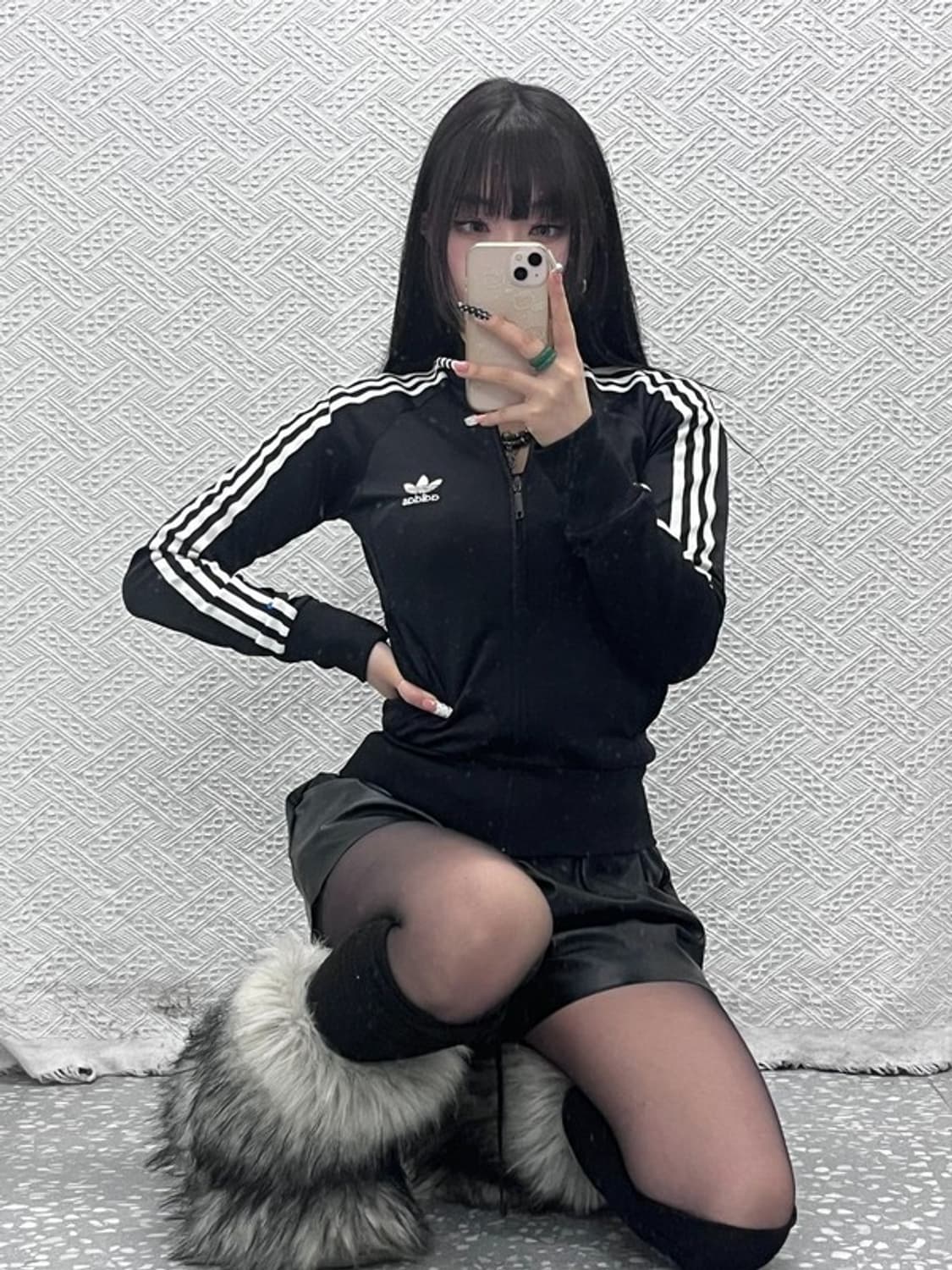 아디다스 빈티지 슈퍼걸 트랙 져지 집업 85 C10104 상품이미지2