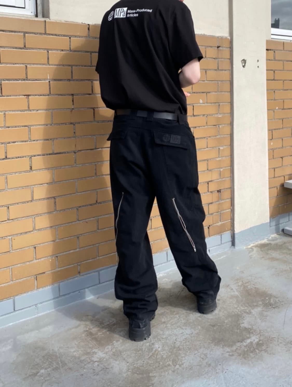 플라스틱프로덕트 Mpa 웨이브 지퍼 팬츠 M 상품이미지1