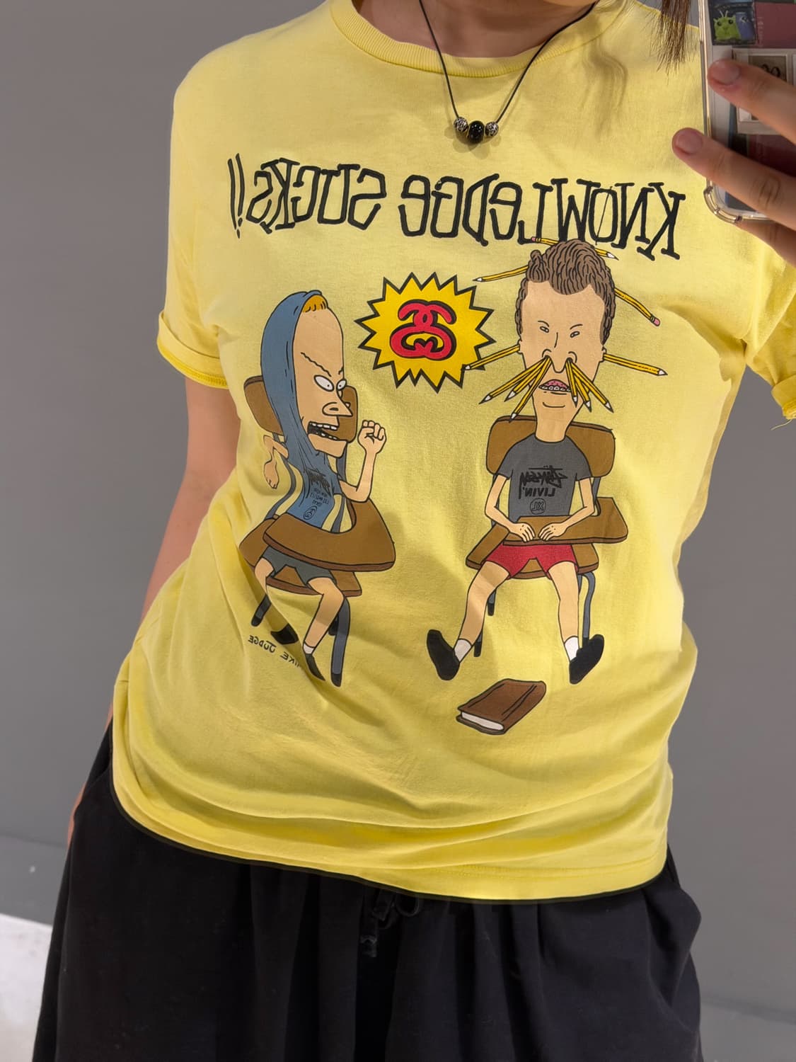 Stussy X Beavis and Butthead t-shirt 상품이미지4
