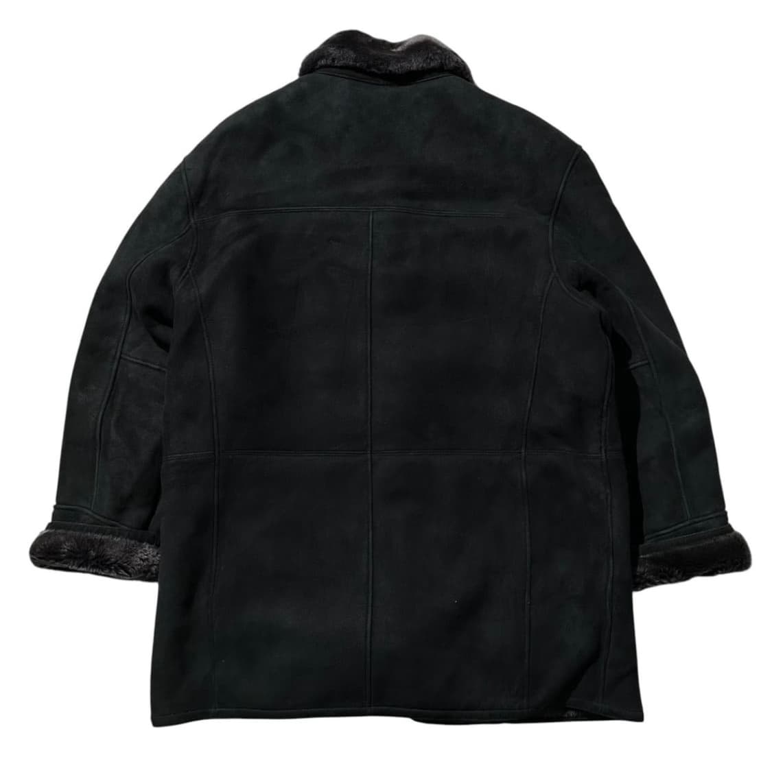 입생로랑 램스킨 램퍼 시어링 무스탕 자켓 블랙 상품이미지2