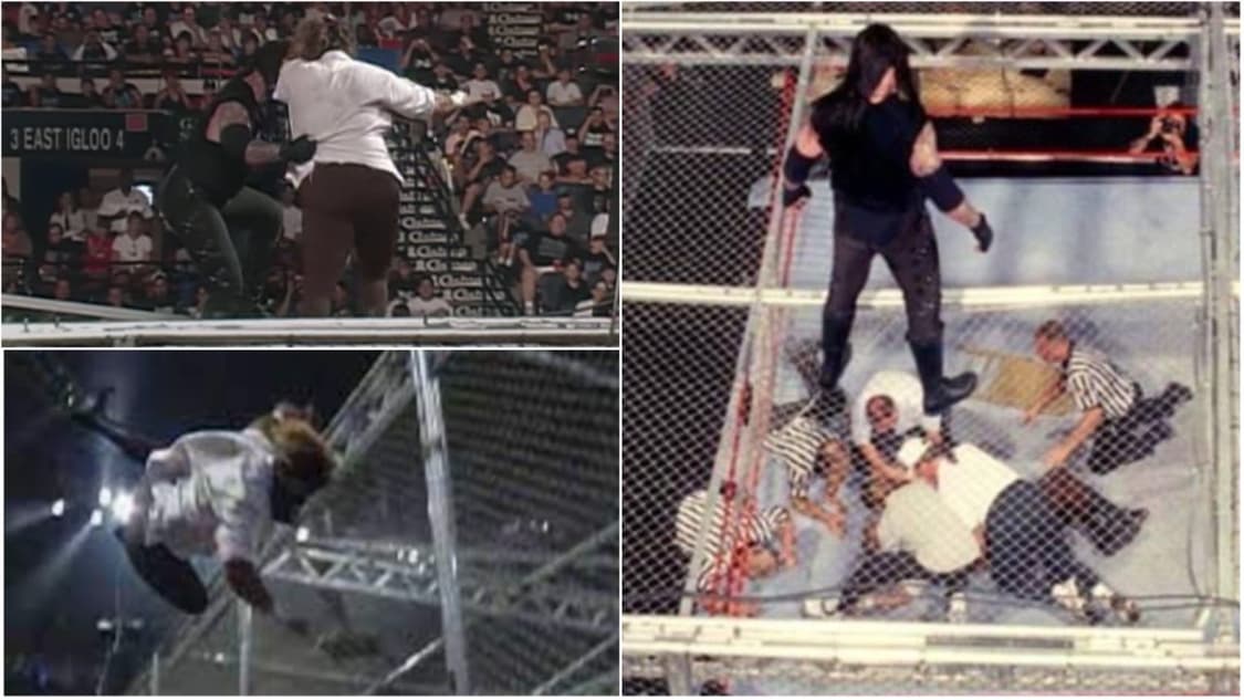 ♤필독♤ 길단 WWE 헬인어셀 후드티 <맨카인드 VS 언더테이커> 상품이미지9