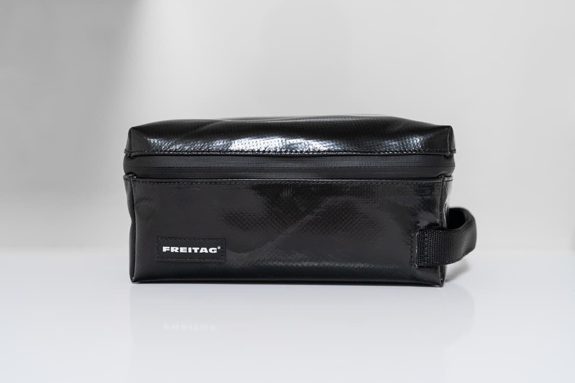 프라이탁 F36 웨인 파우치 올블랙 초희귀 로고 상품이미지2