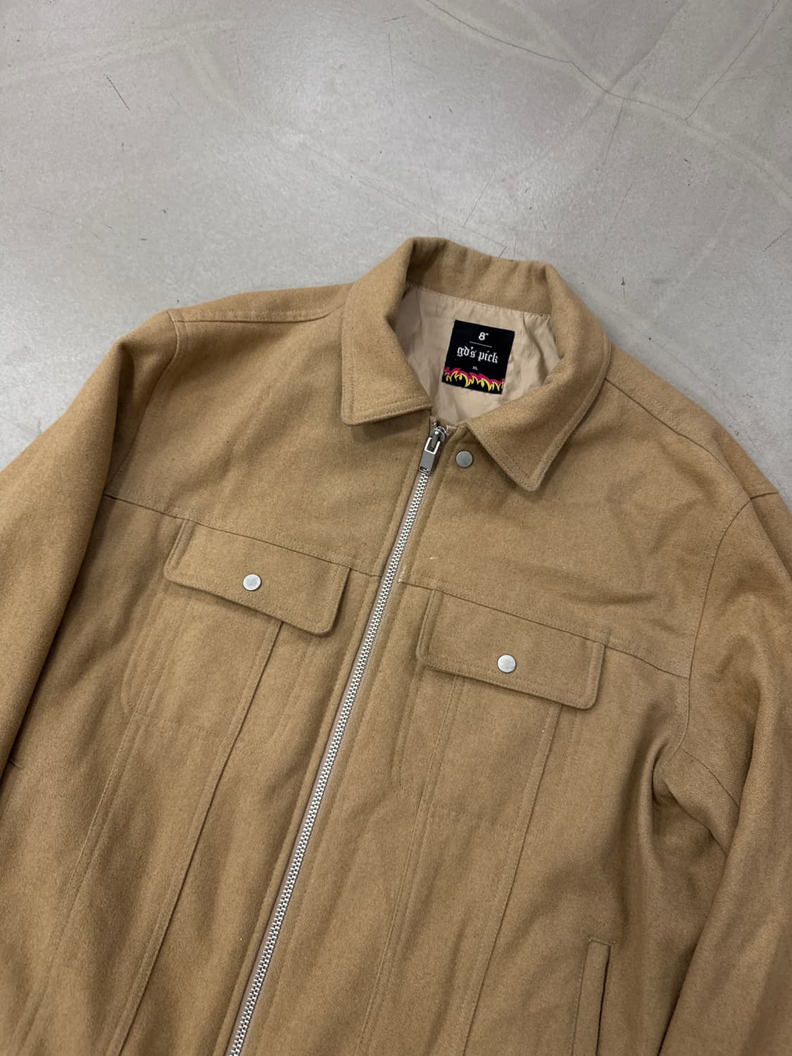 GD X 8세컨드 울 블루종 자켓 XL 상품이미지2