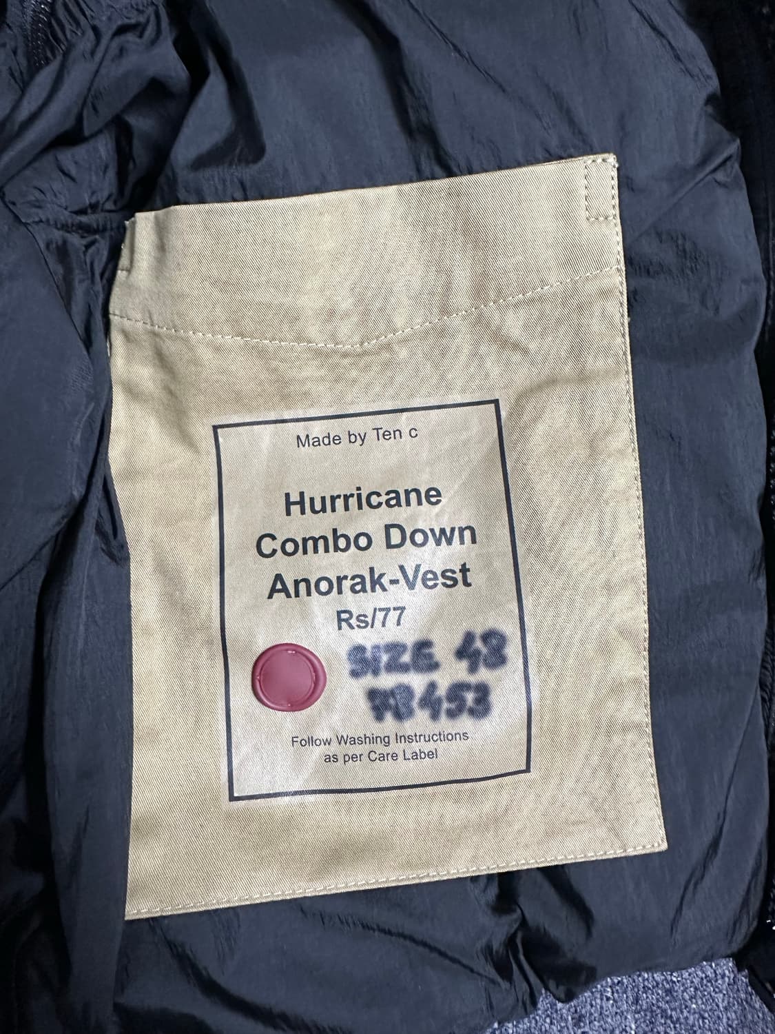 텐씨 허리케인 콤보 48 블랙 상품이미지2