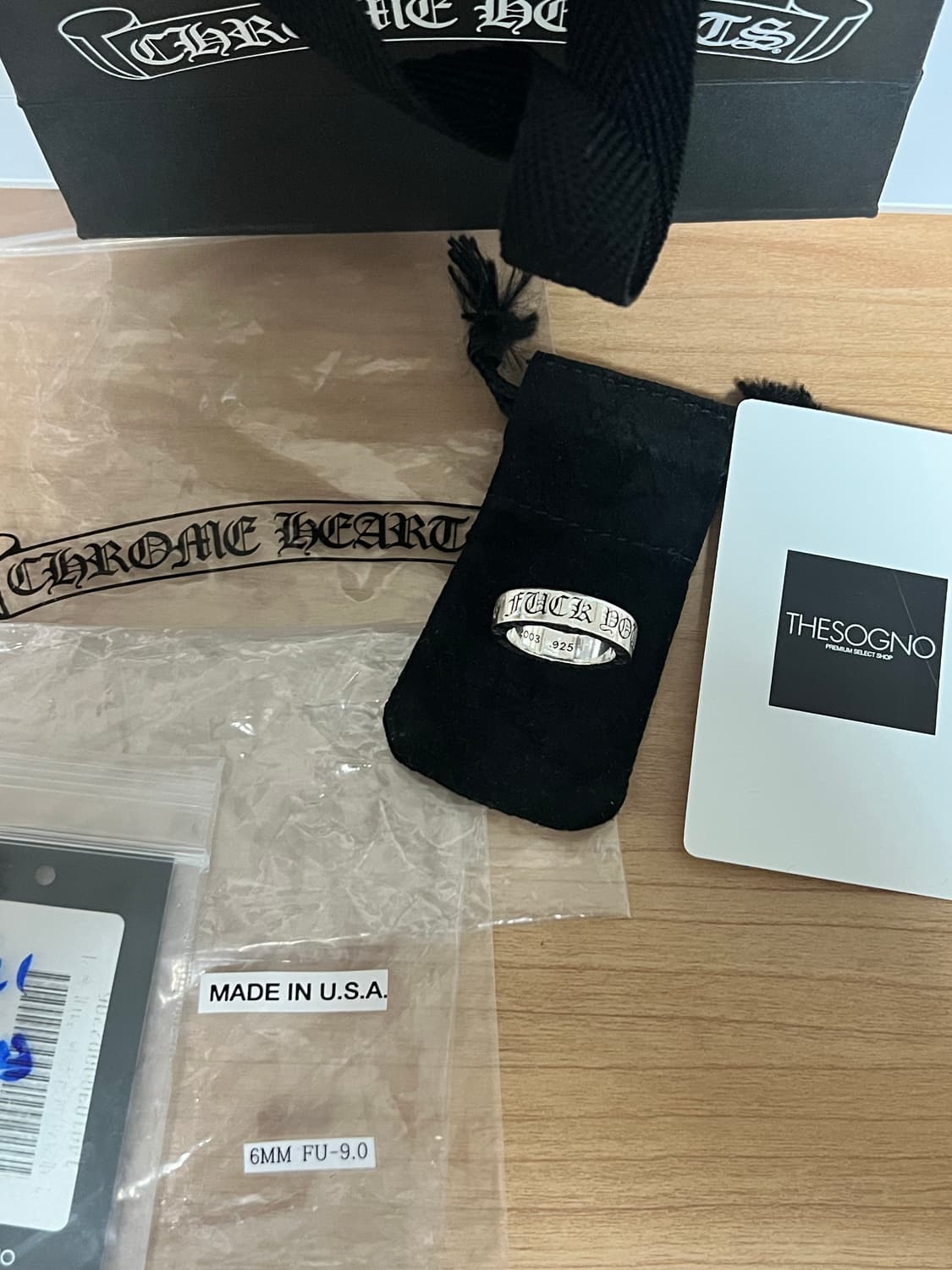 [us9] 크롬하츠 퍽유링 상품이미지1