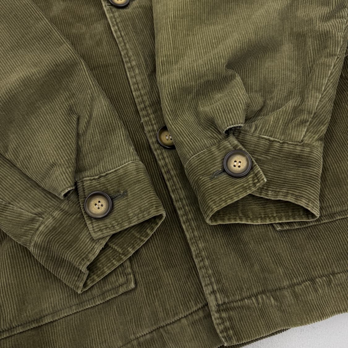 펠레펠레 코듀로이 카키 후드 자켓 상품이미지5