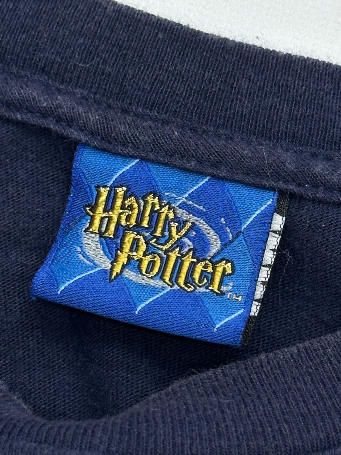 ⭐️해리포터 입체 프린팅 빈티지 네이비 반팔티셔츠⭐️ 일본빈티지 상품이미지5
