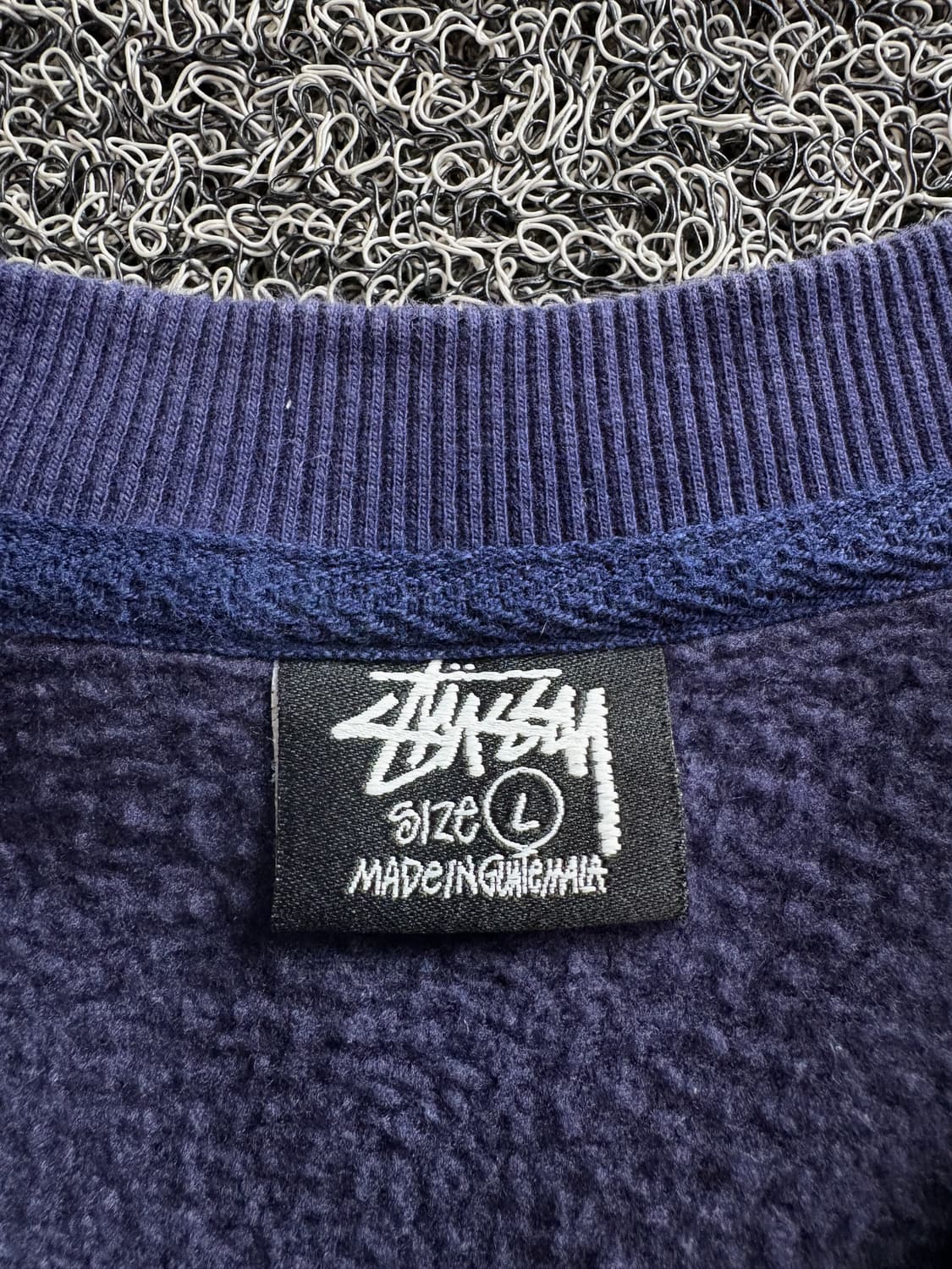 스투시 시그니처 빅로고 크루넥 맨투맨 4085 상품이미지4