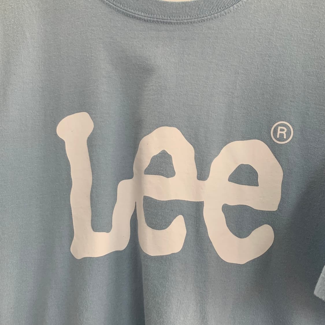 S LEE 리 빅 트위치 로고 프린팅 오버핏 반팔티 상품이미지3