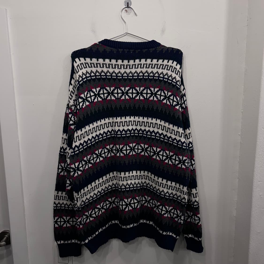 THORNTON BAY 노르딕 패턴 울 니트 상품이미지5