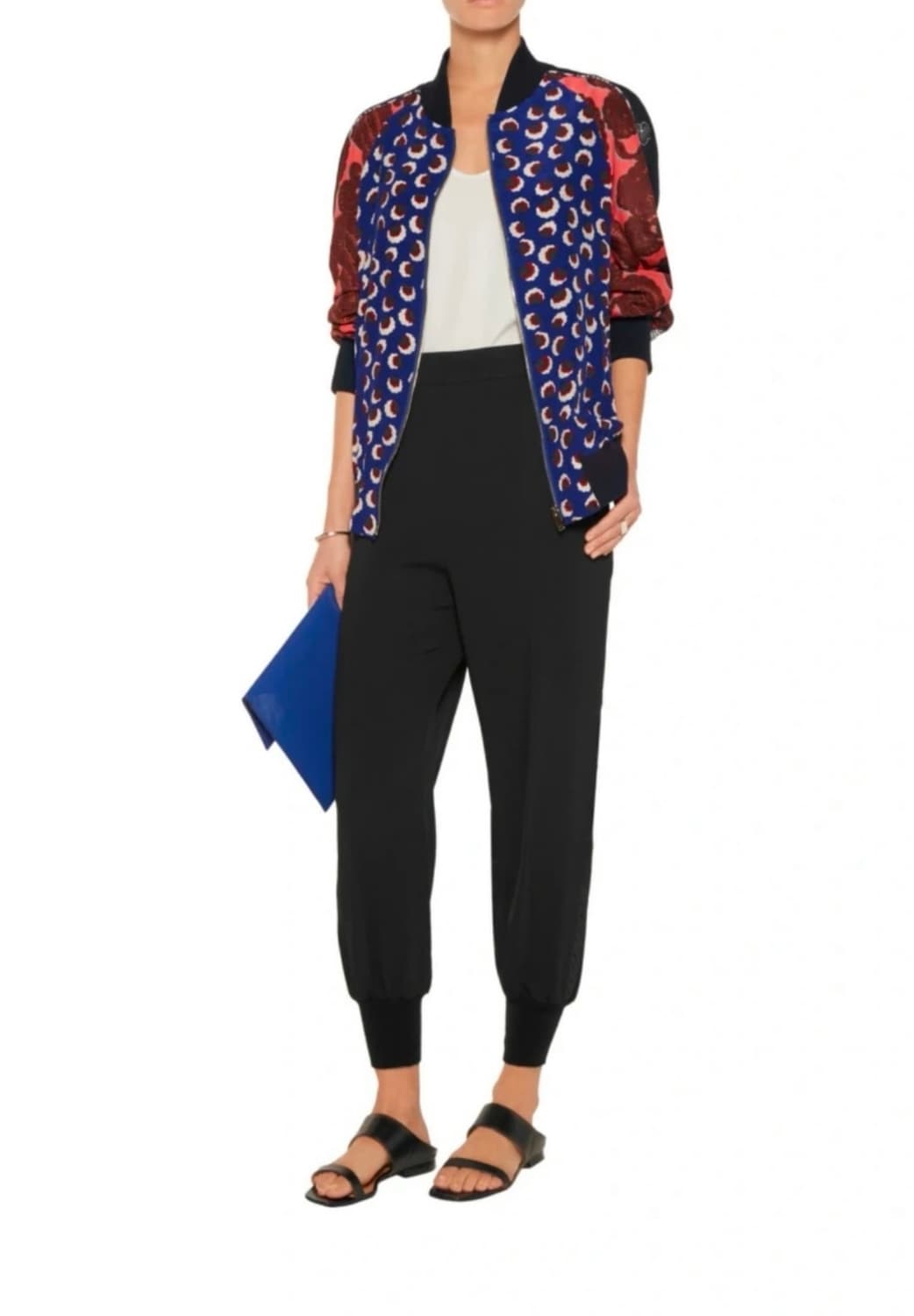 스텔라매카트니 실크 봄버 재킷 상품이미지1