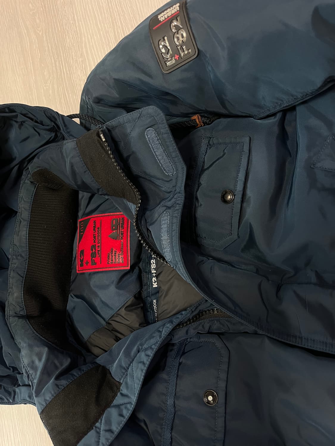 K2 숏후드패딩100 상품이미지3