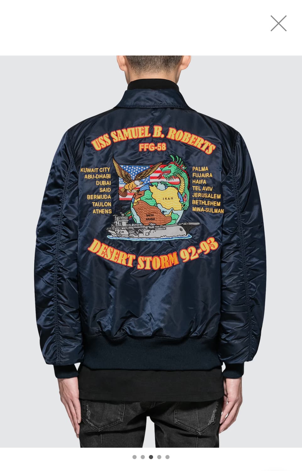 알파인더스트리 CWU 45/P Storm Cruise Jacket 상품이미지1