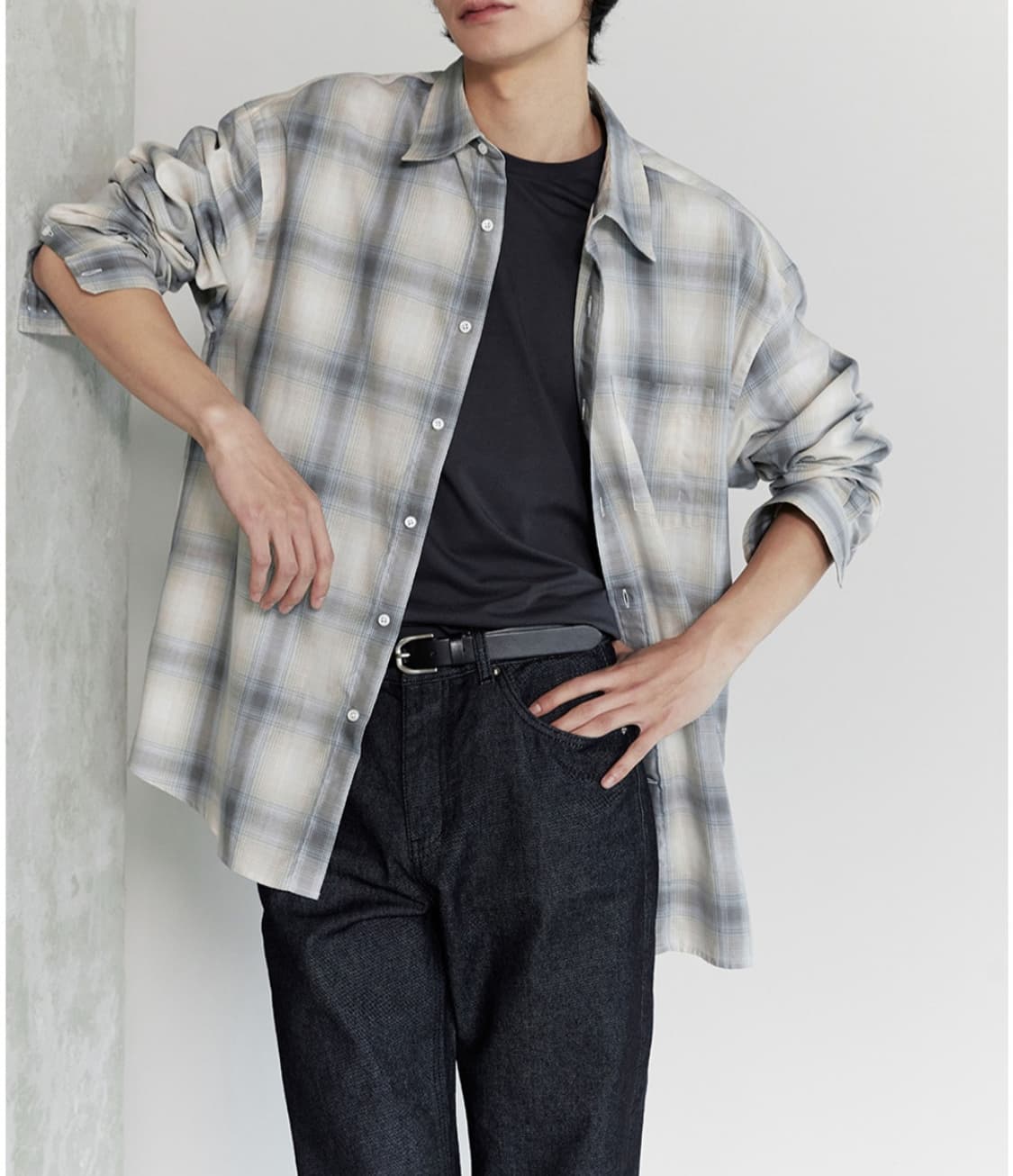 브랜디드/ 1898 와이드 스트레이트 데님 /32 상품이미지2