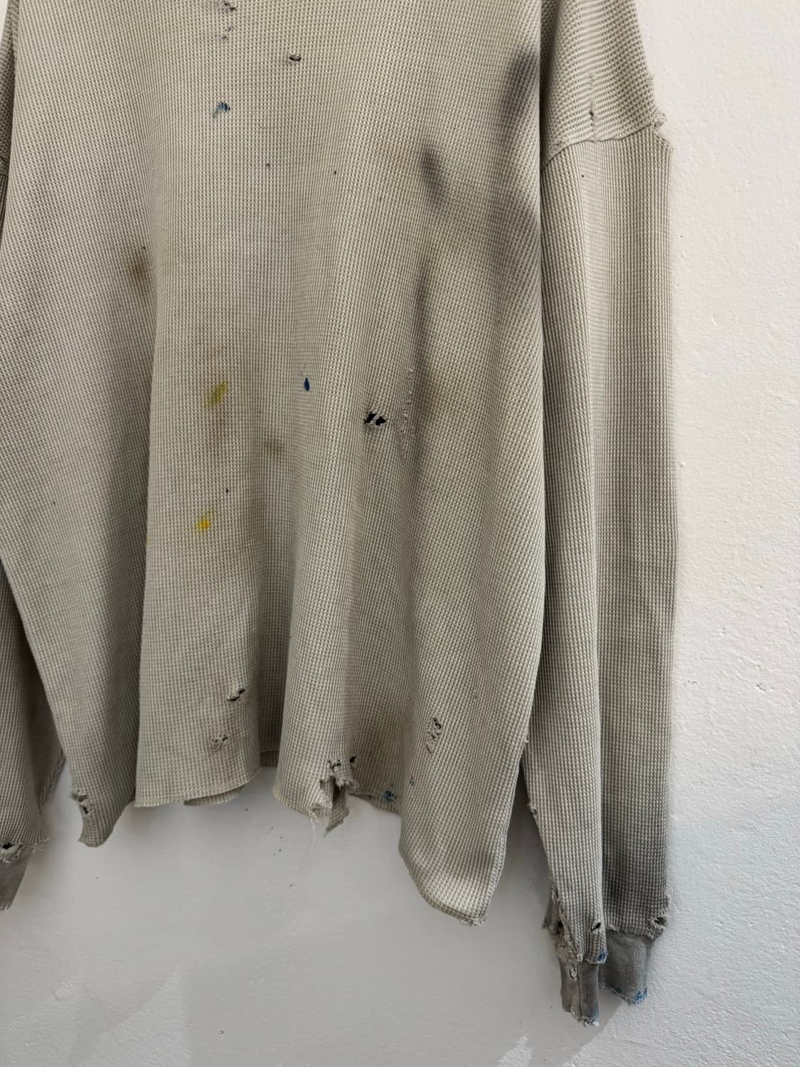 빈티지 커스텀 와플긴팔 상품이미지4