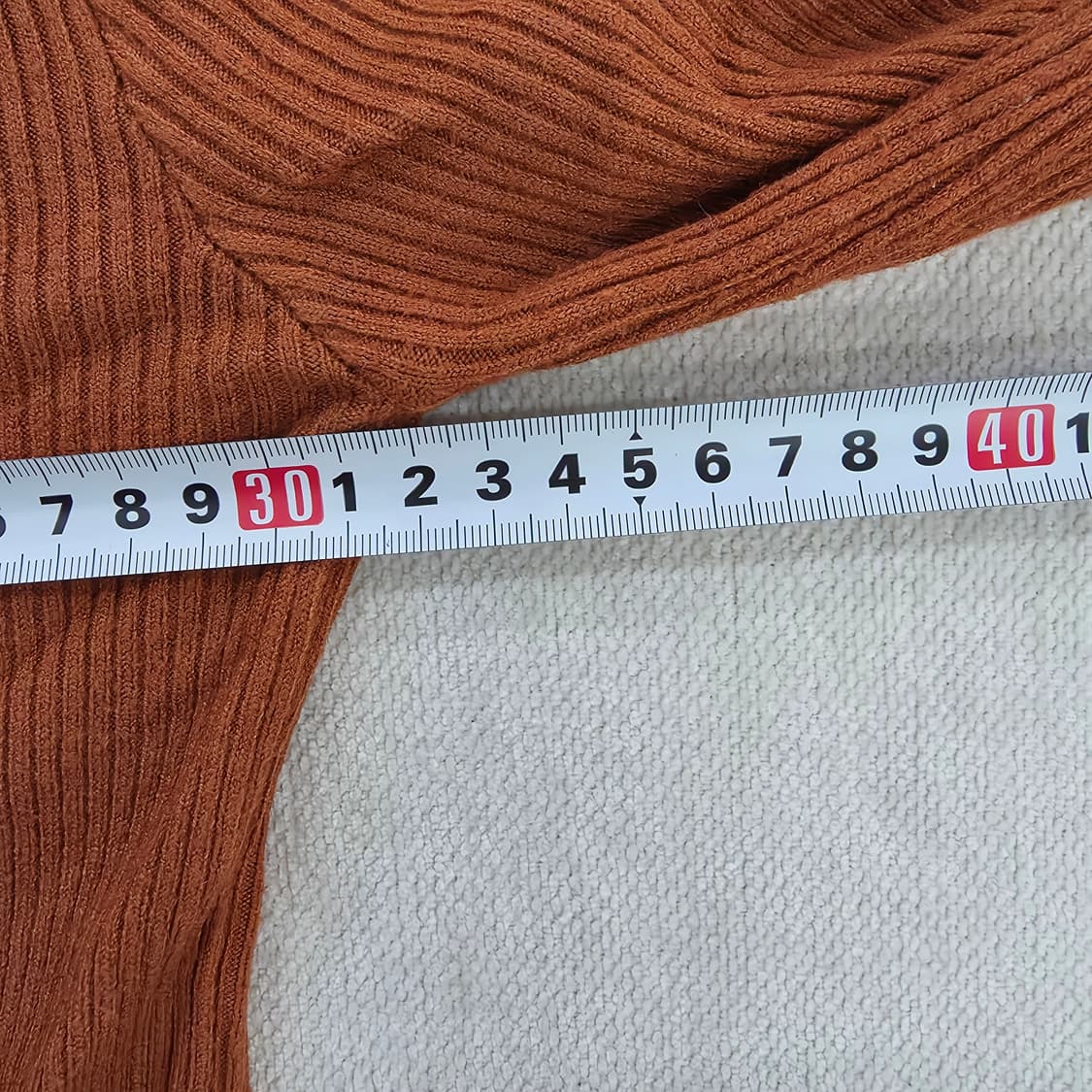 [실측확인] 골지 목폴라 긴팔티 1231J 상품이미지5