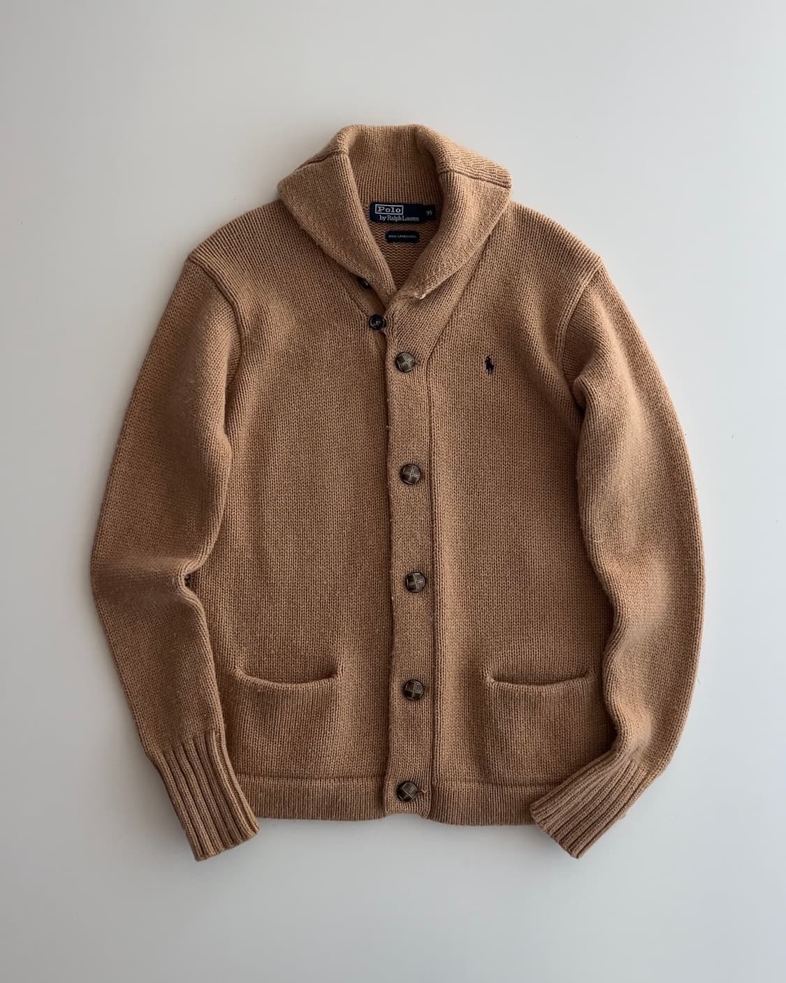 폴로 랄프로렌 숄카라 램스울 가디건 95 상품이미지1