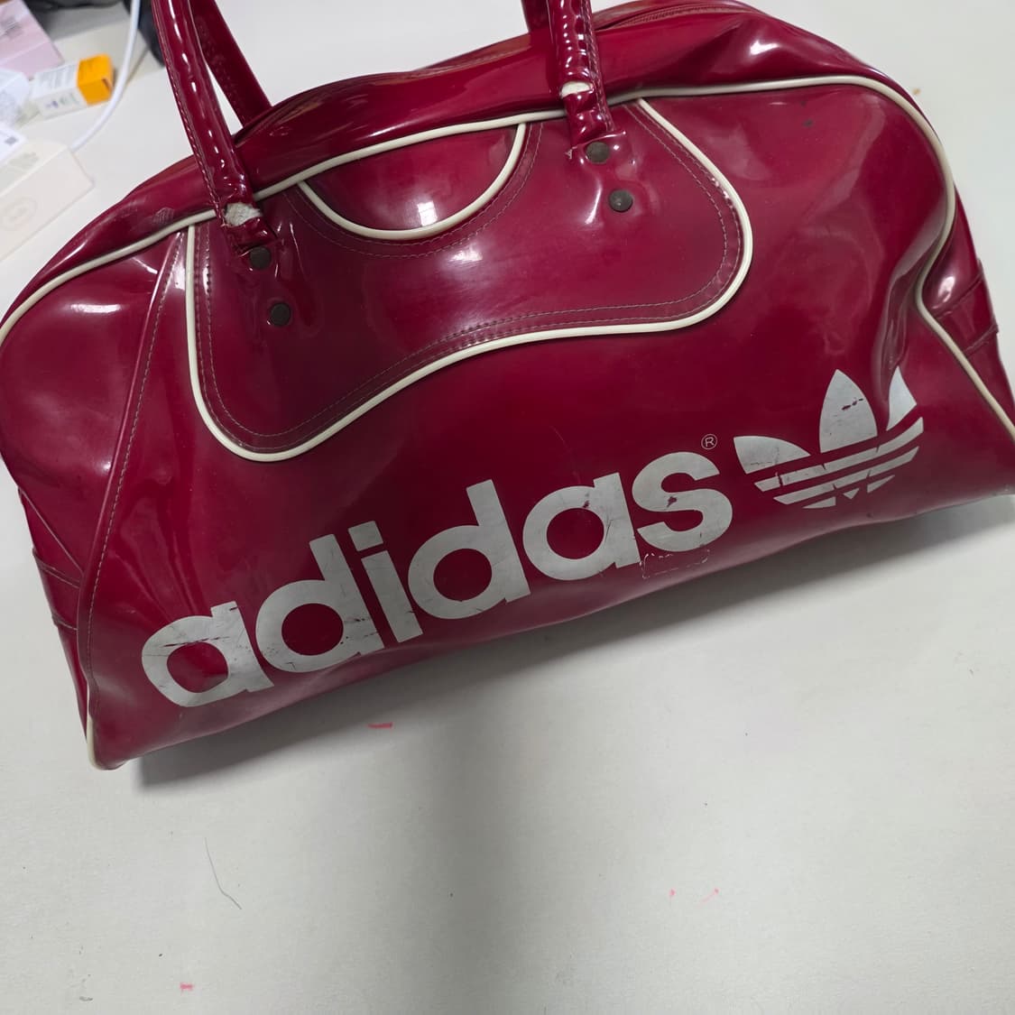 아디다스 올드스쿨 빈티지 애나멜 보스턴백 상품이미지1