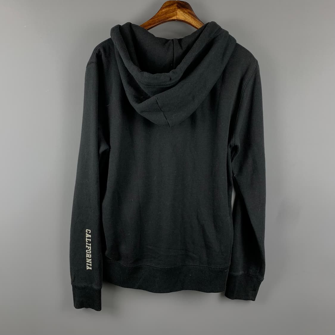 후아유 y2k 와투케 블랙 후드집업 상품이미지3