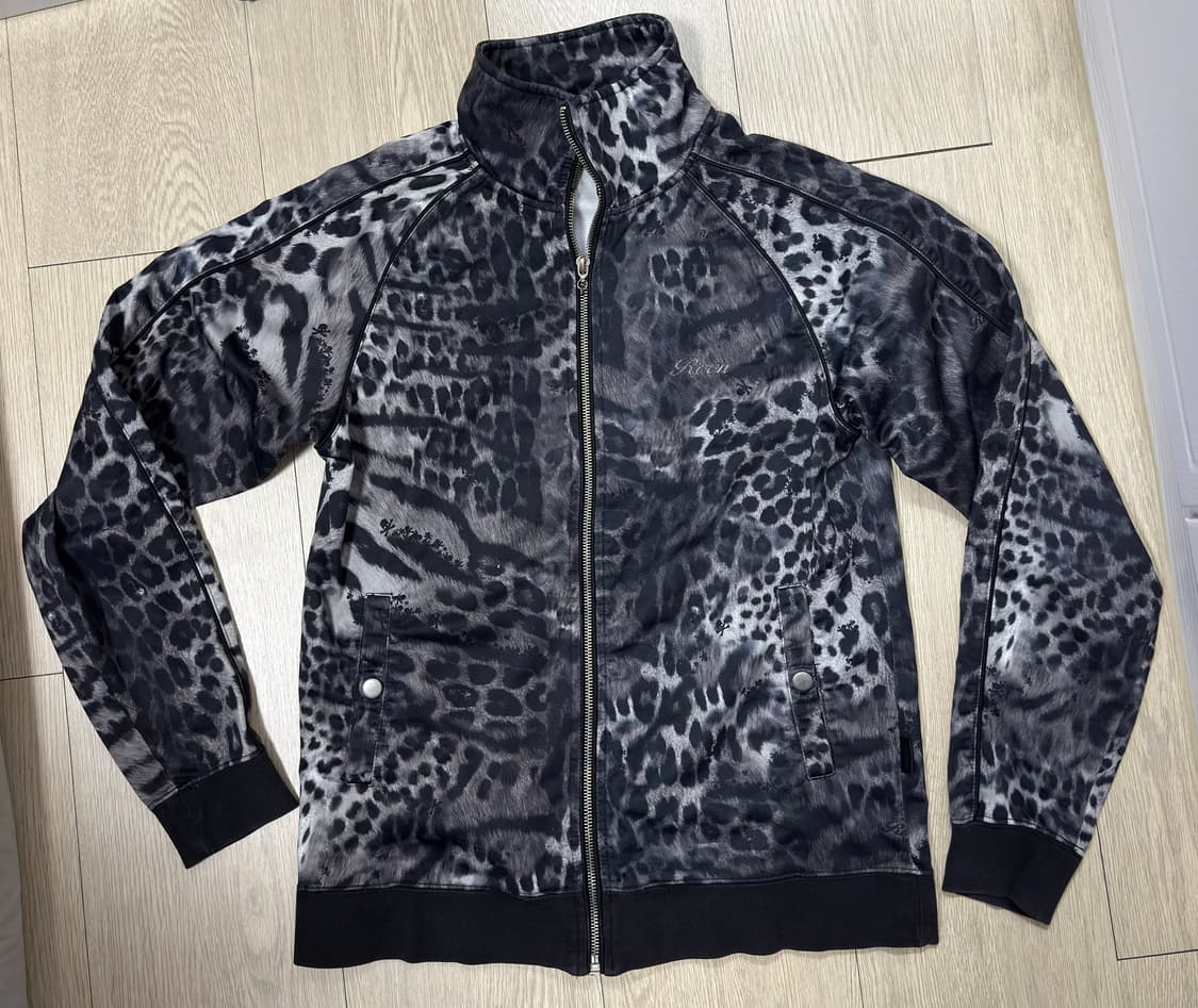 Roen 로엔 레오파드 타이거 호피 백호 트랙 수트 셋업 M 상품이미지2