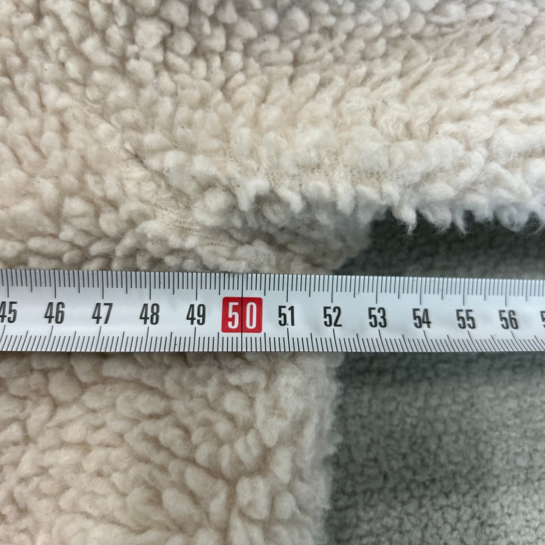 내셔널지오그래픽 뽀글이 후리스 아이보리 s 상품이미지5