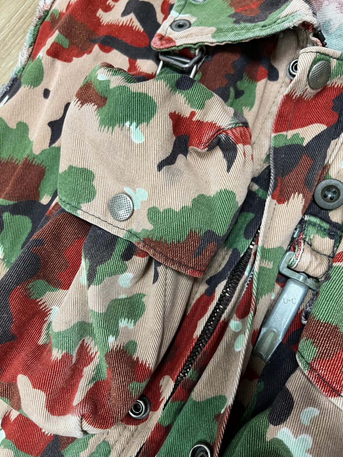 스위스군 밀리터리 알펜카모 유틸리티 베스트 상품이미지6