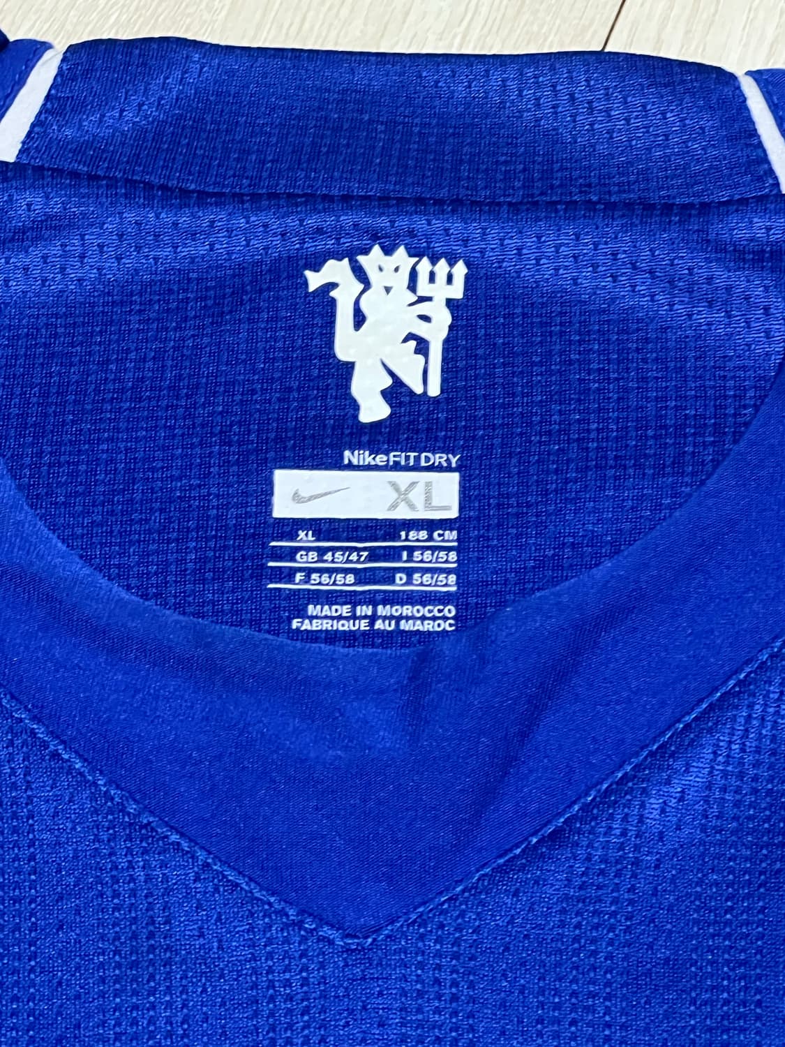 07/08나이키 맨체스터유나이티드 AIG스폰 긴팔 반데사르 키퍼유니폼XL 상품이미지3