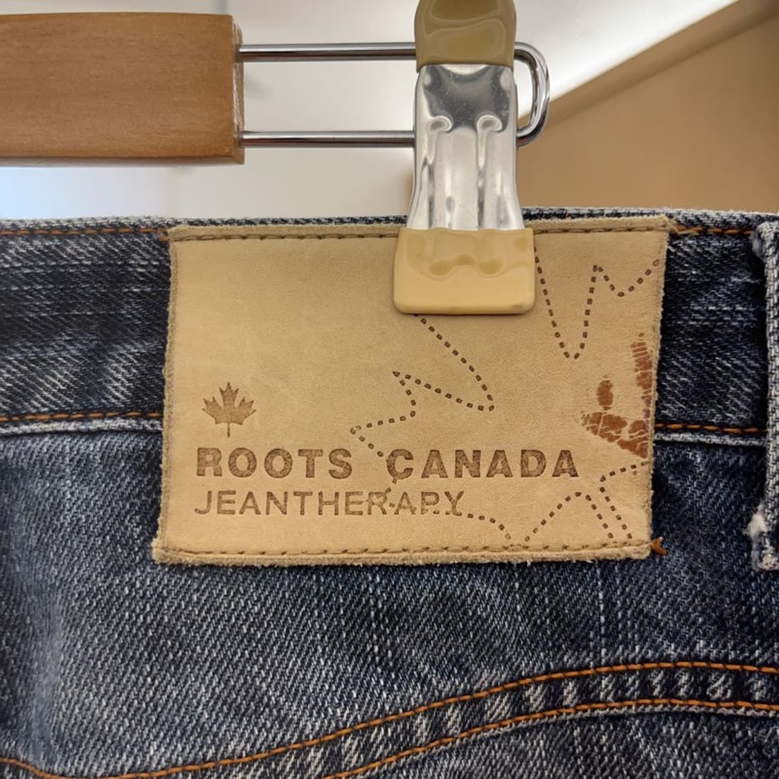 루츠 캐나다 트리플 패치 스트릿 키치 워싱 데님 팬츠 78 C08912 상품이미지5