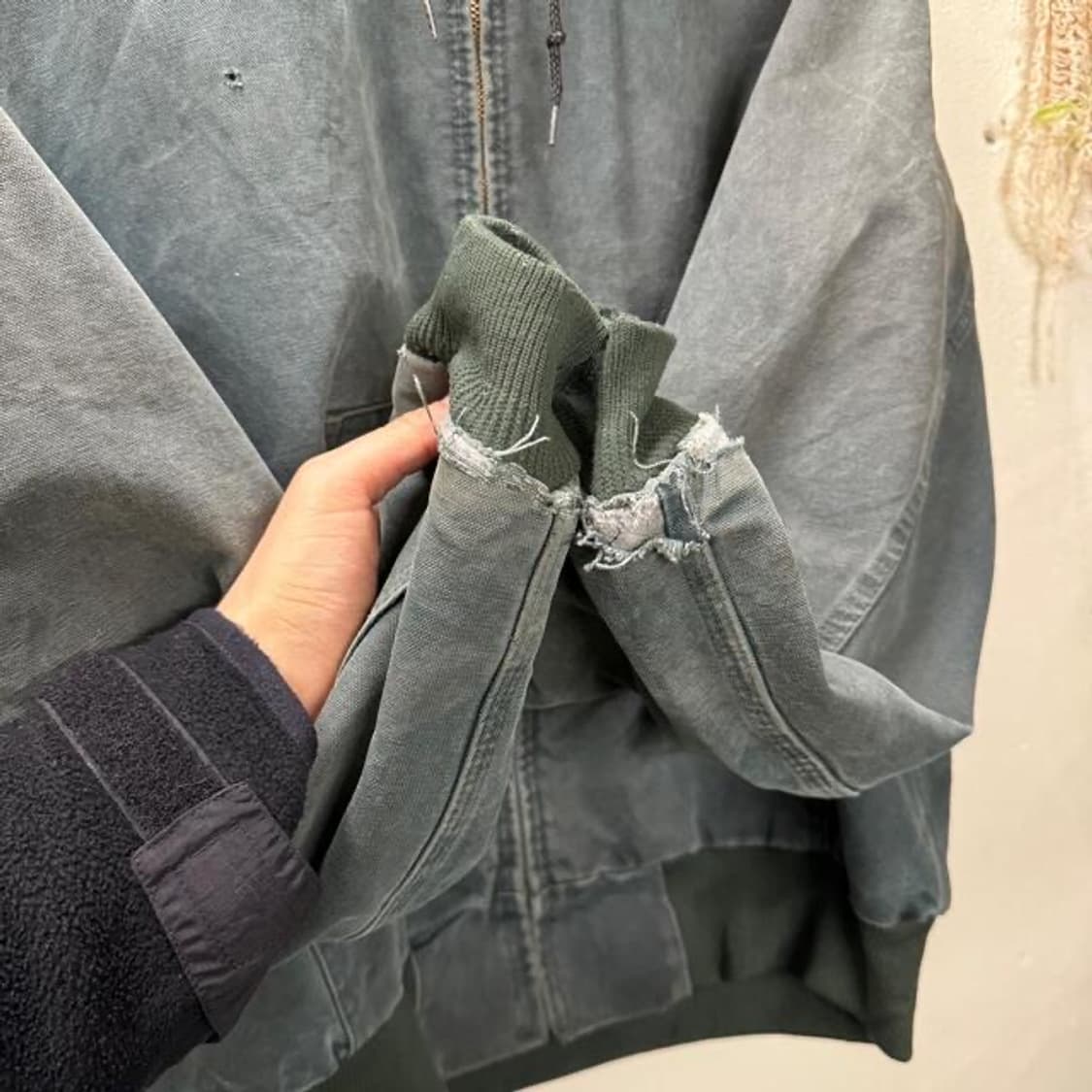 [L] 90s 칼하트 JQ243 HTG Duck 덕 액티브 자켓 상품이미지5