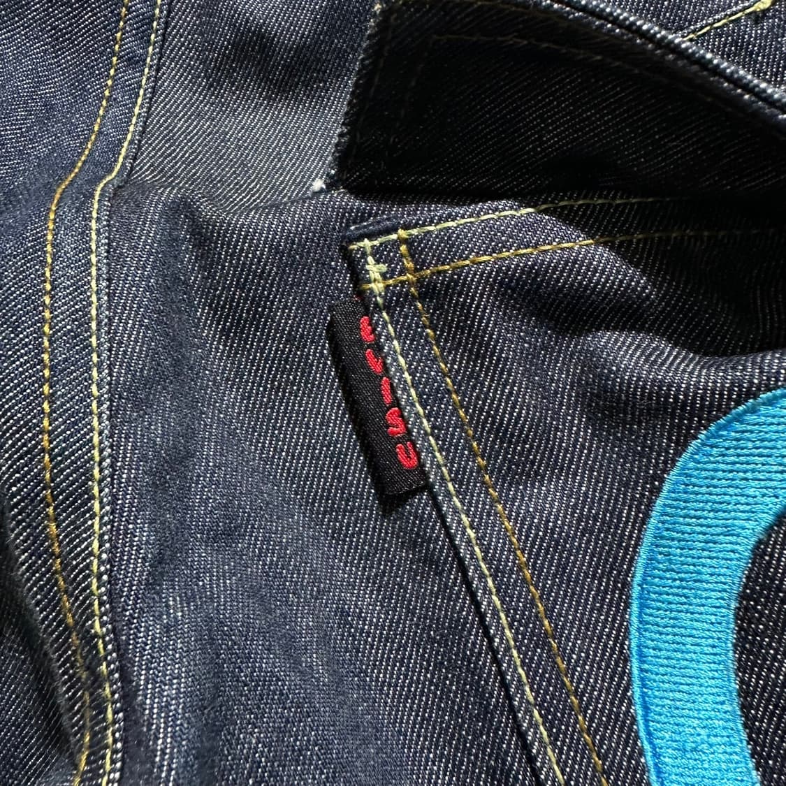 에비수 로고 포켓 엔지니어드 데님 팬츠 청바지 상품이미지5