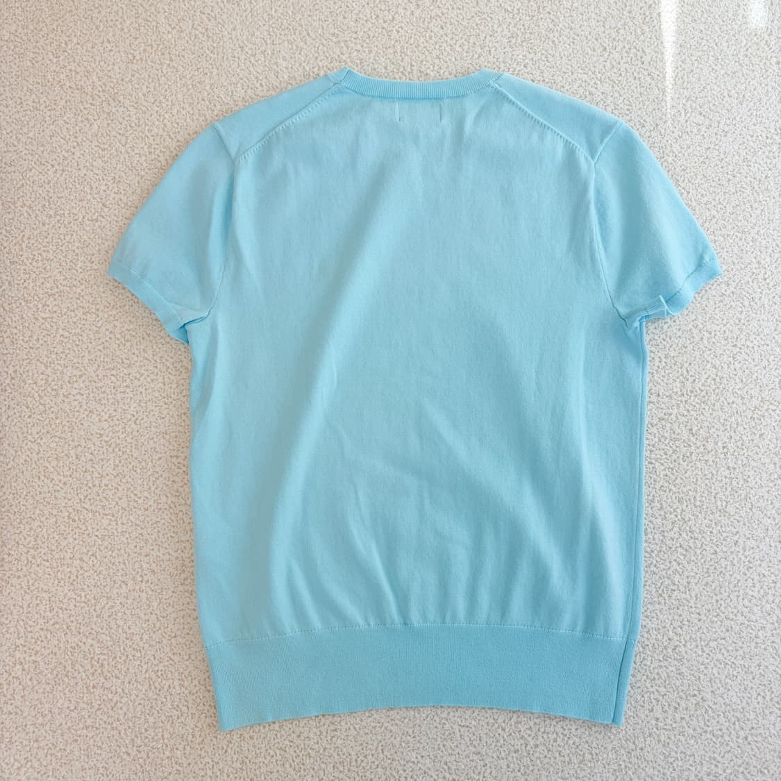 폴로랄프로렌 민트 숏 슬리브 크루넥 스웨터 상품이미지4