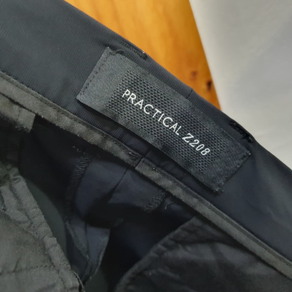 칸투칸 PRACTICAL Z208 검정 남자 바지(36) 상품이미지4