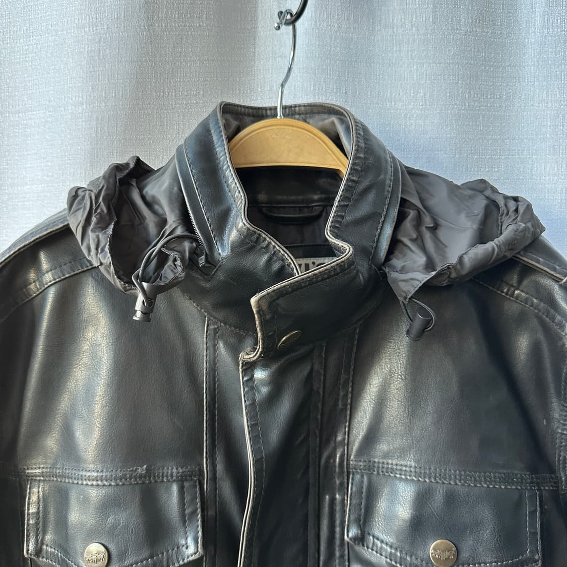 리바이스 레더 M65 필드 자켓 다크 브라운 상품이미지5