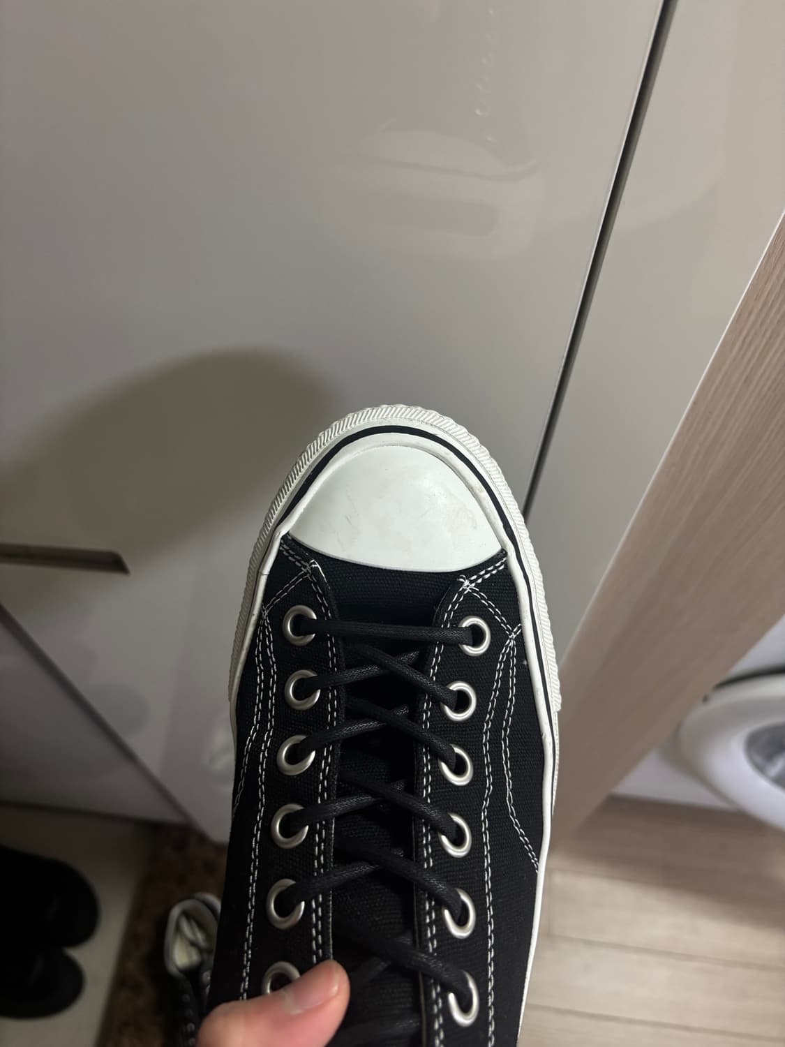 Kamiya Joey Vulcanized Sneaker-BK 270 상품이미지5