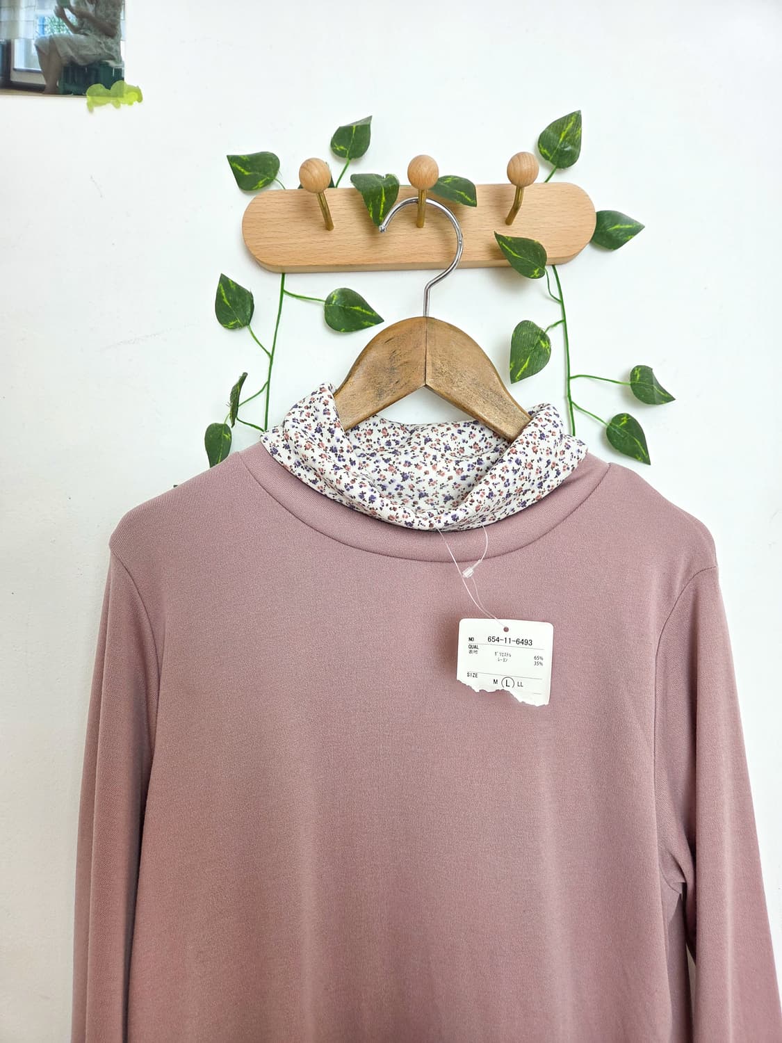 잔꽃 포인트 목폴라 슬리브 [미사용품] 상품이미지2