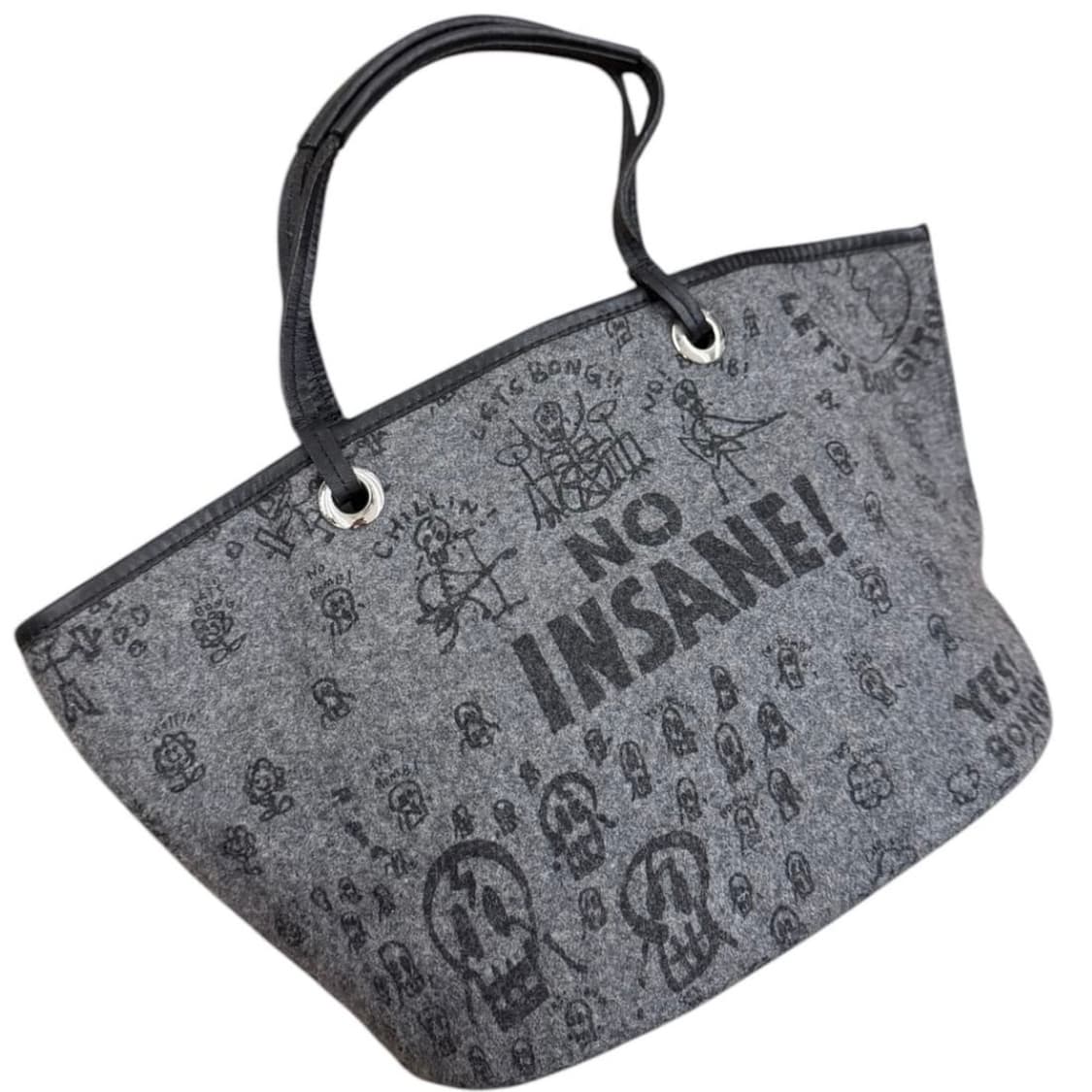 히스테릭 글래머 봉 울 펠트 토트백 상품이미지3