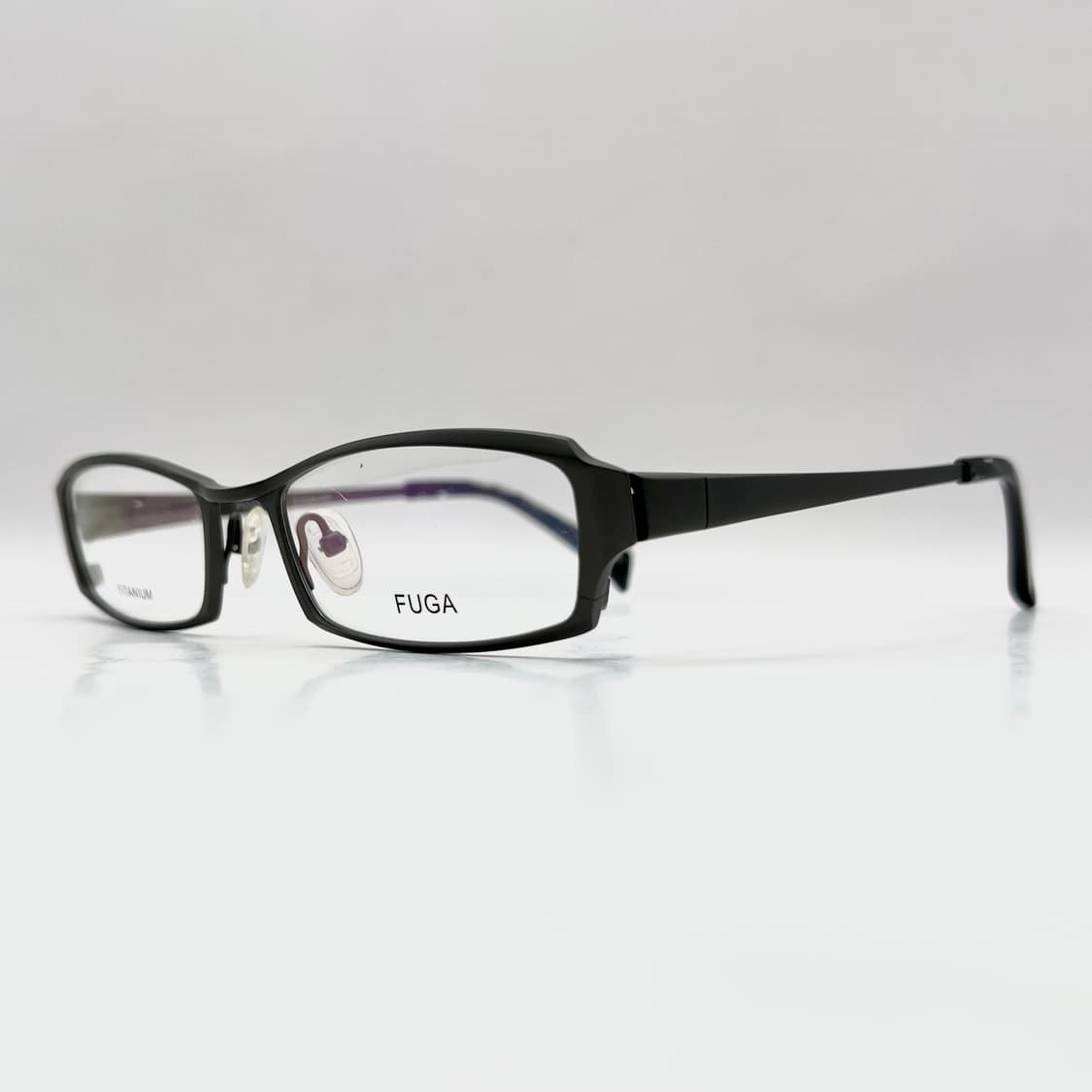 FUGA 일본 브랜드 스퀘어 메탈 금테 안경 상품이미지3