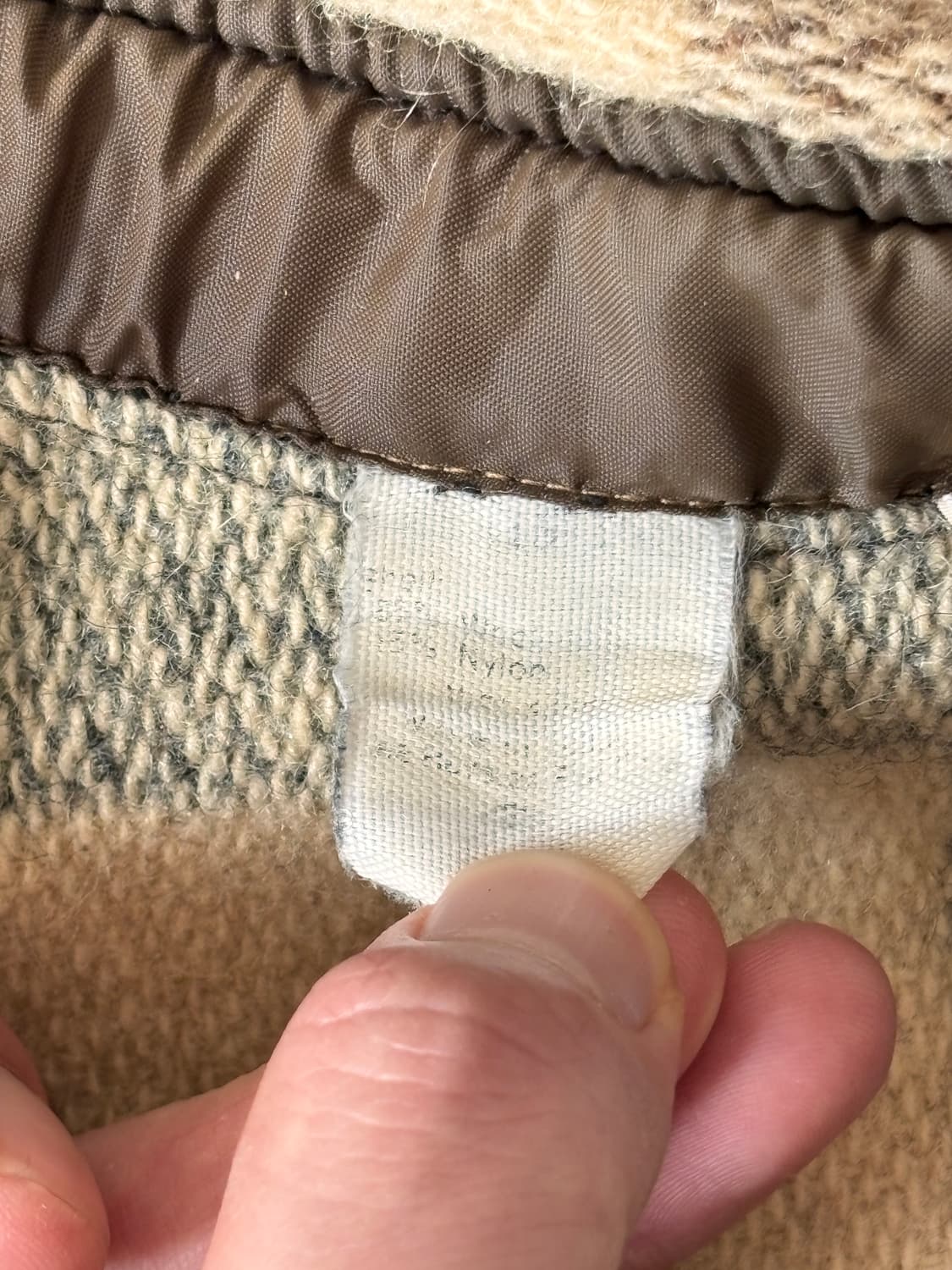 RRL 감성의 원본, 90s L.L.Bean 울 블랭킷 셔츠 상품이미지6