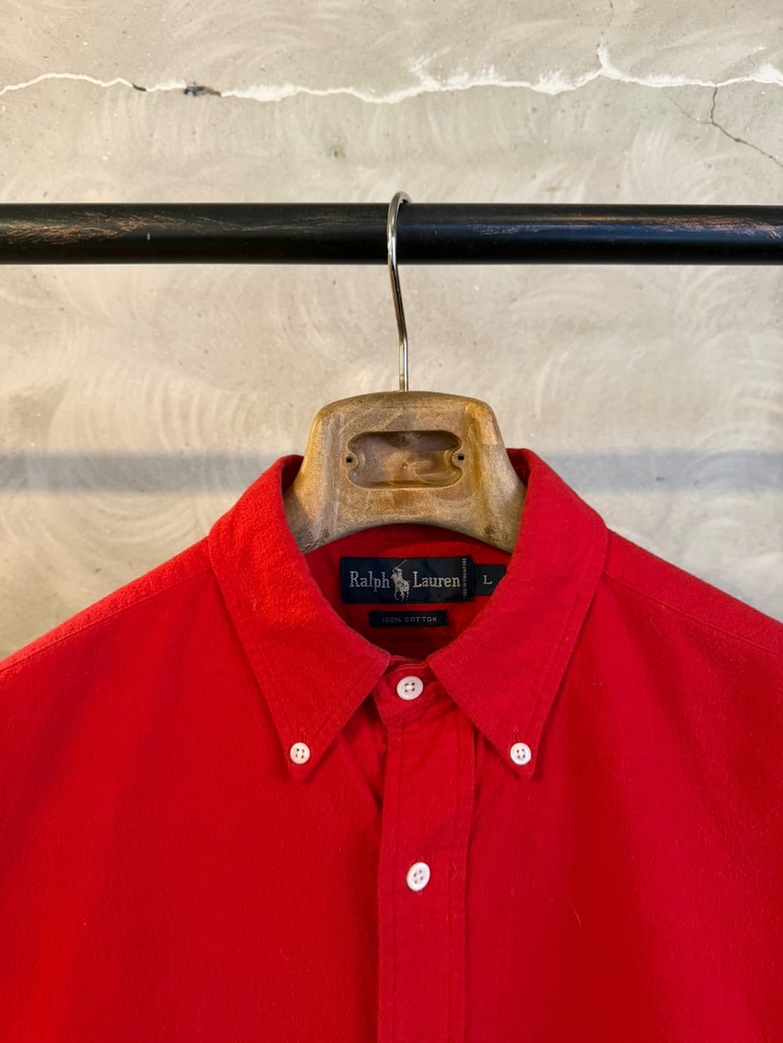 폴로 랄프로렌 몰스킨 버튼다운 셔츠 100 상품이미지4