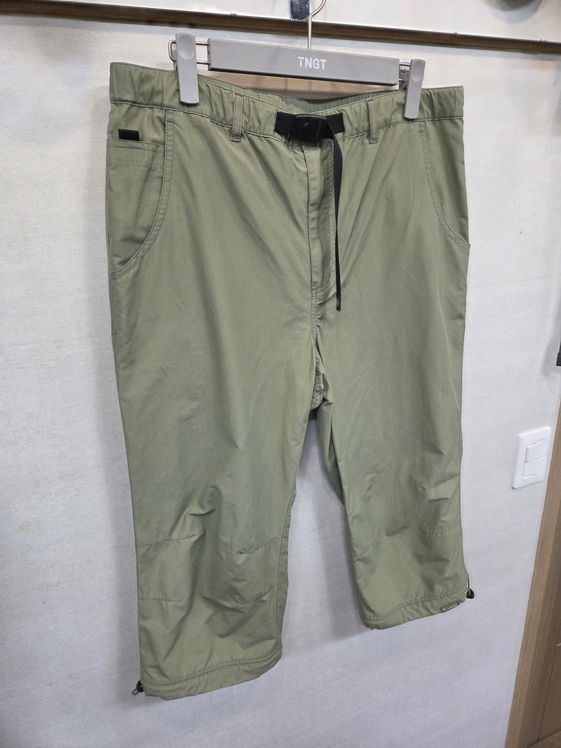 콜롬비아 벨티드 나일론 면 7부팬츠 xl 대략 34 35 상품이미지4