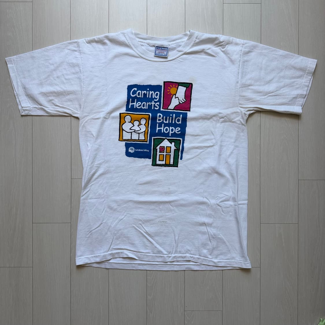 90s Vintage All Sport MAXWEIGHT Tshirt 상품이미지1