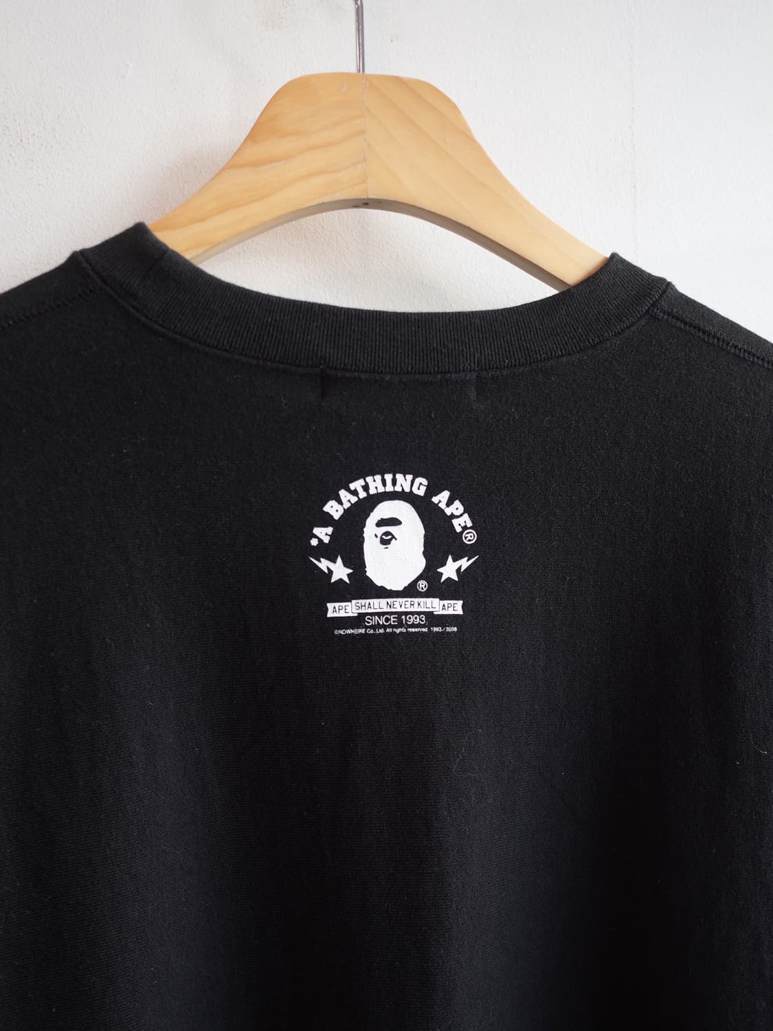 BAPE 베이프 자수 맨투맨(made in japan) 상품이미지9