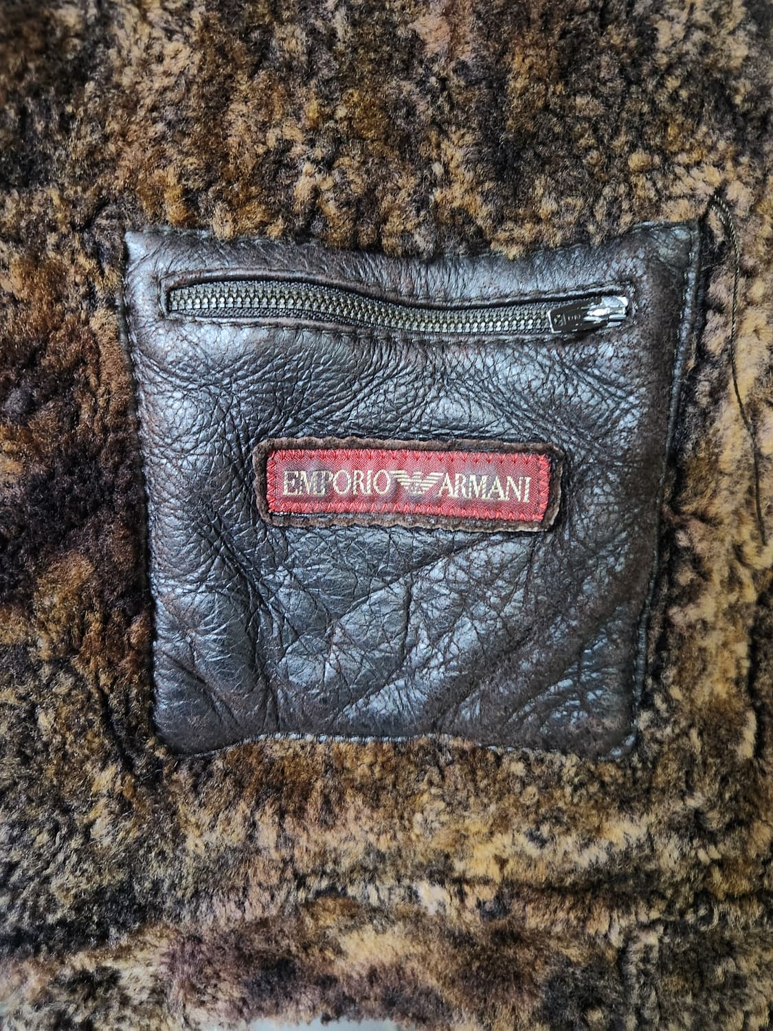 엠포리오 아르마니 빈티지 무스탕 52사이즈 (100~105) 상품이미지2