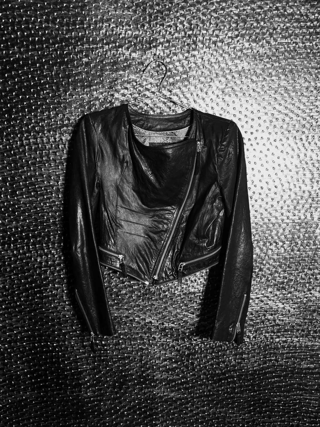 G.ATTIUDE 크롭 라이더자켓 상품이미지2