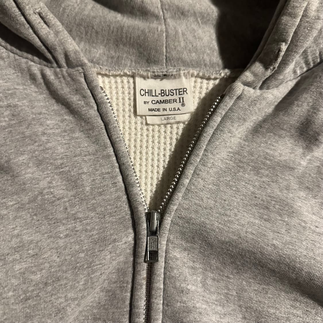 90s 캠버 써멀 후드집업 상품이미지2